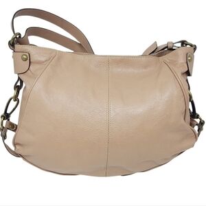 Toscani | Women's Tan Genuine Italian Leather Shoulder or Hobo Bag (One Size)